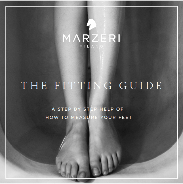 How to measure your feet at home - Marzeri Milano